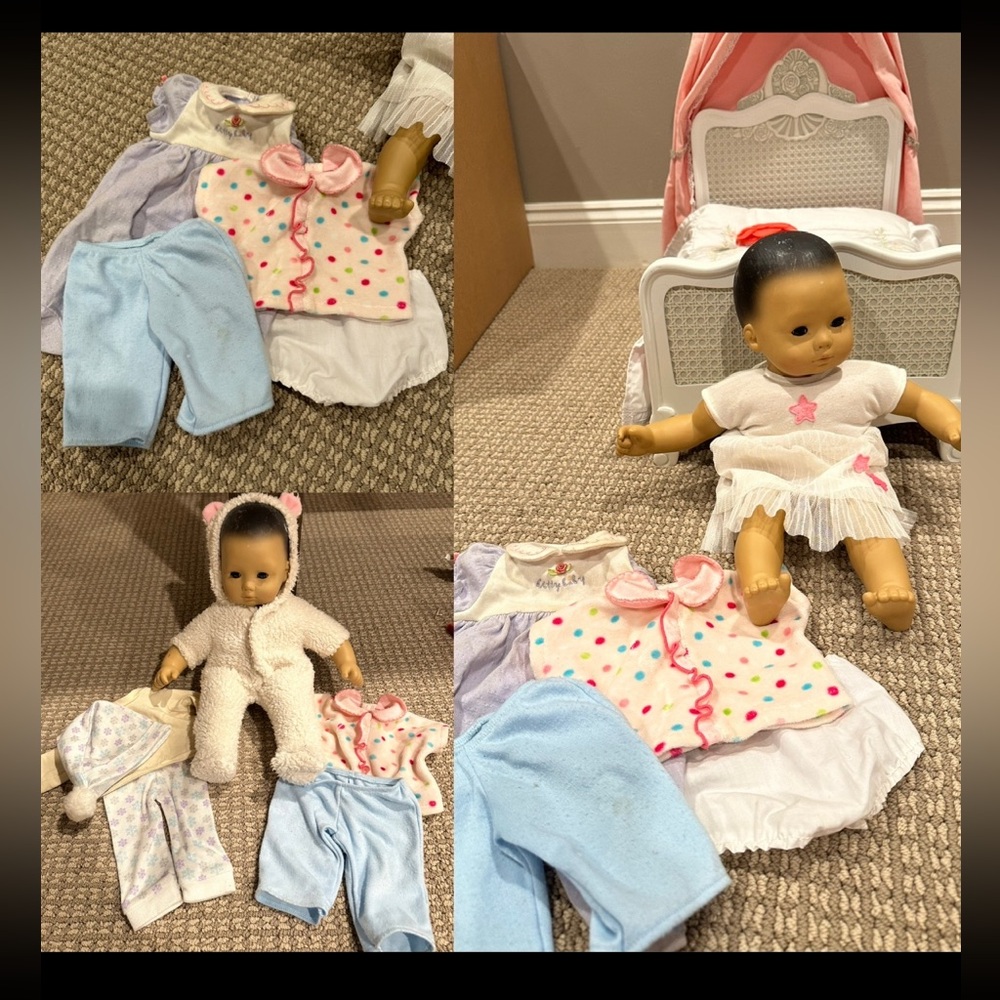 bitty baby + outfits + babby accessories